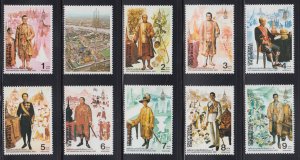 Thailand    #983-92   mnh    cat $18.50