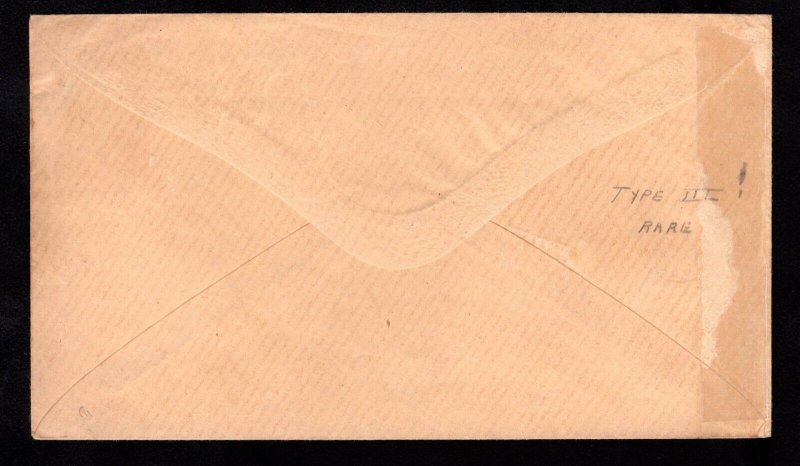 MOMEN: US STAMPS #21 WEYMOUTH MASS USED ON COVER LOT #82556