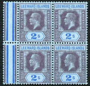 Leeward Is SG55 KGV 2/- Wmk Mult Crown CA Die 2 three x U/M Cat 80+++ pounds