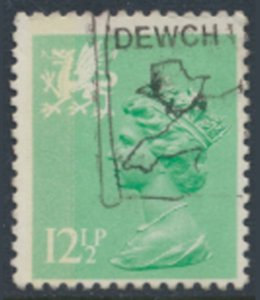 Wales  GB  Machin 12½p SG W37  Used SC# WMMH19  see details