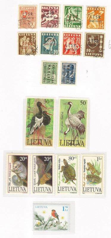 Lithuania & Estonia Collection on Pages