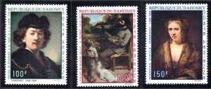 DAHOMEY C113-C115 MNH SCV 48.25 BIN $4.95 ART