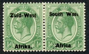 South West Africa SG1a 1/2d Wes for West M/M Cat 120 pounds