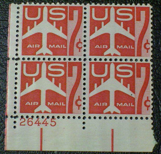 United States Scott #C60 mnh Plate Block