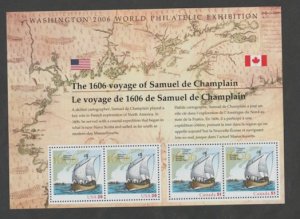 U.S. Scott #4074 Samuel de Champlain Stamps - Mint NH Sheet