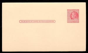 #UX38 Franklin Postal Card - Mint