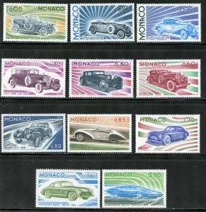 Monaco # 980-90, Mint Never Hinge, CV $27.50.  (41)