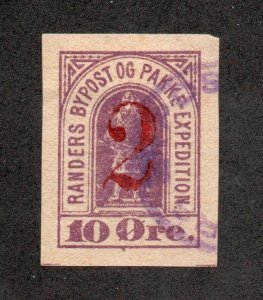 Randers Bypost - DAKA # 41U Used        -         Lot 0324224