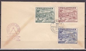 Philippines, Scott cat. 554-556. Peace Fund Campaign. First day cover. ^