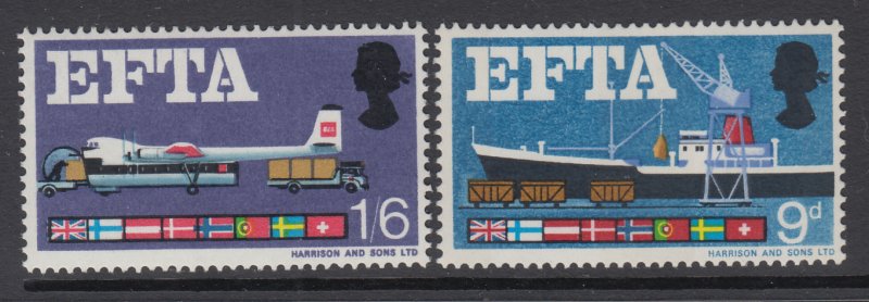 Great Britain 480-481 MNH VF