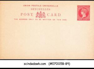 SEYCHELLES - 4d UPU POST CARD - MINT