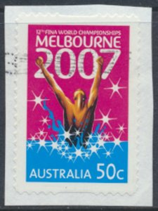 Australia  SG 2768  SC# 2626 Used SA Sport Swimming  see details scan    