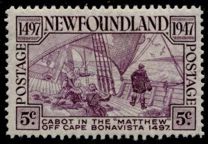 Newfoundland #270 Deck of the Mathew Definitive Issue MLH