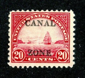 1925 Canal Zone Sc # 92 mh* cv. $7.25 ( 2484 WX )