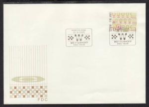 Finland 718 Textile Design 1985 U/A FDC 