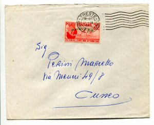 Trieste A - Fiera Levante '49 isolated on cover in tariff