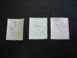 Stamps - Hind State - Scott# O16-O18 - Used Partial Set of 3 Stamps