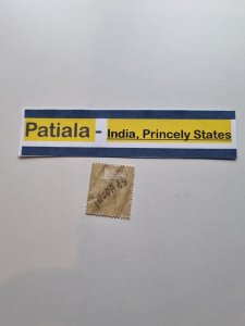 Patiala Queen Victoria (1819-1901)  ½ A - Indian anna