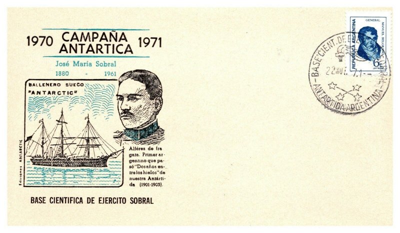 Argentina, Antarctic Cachet and/or Cancel, #132