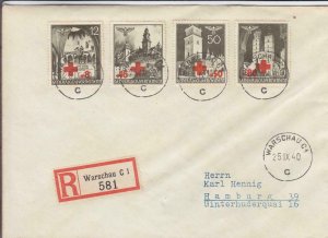 1940, Germany: Occupation of Poland, Semi-Postal Set, See Remark (6370)