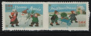 FRANCE 2845-2846 NNH  PAIR