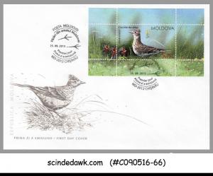 MOLDOVA - 2012 SKY LARK - MIN. SHEET - FDC