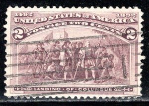 United States Scott # 231, used