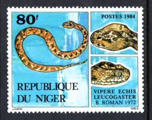 Niger 666 Snake MNH VF