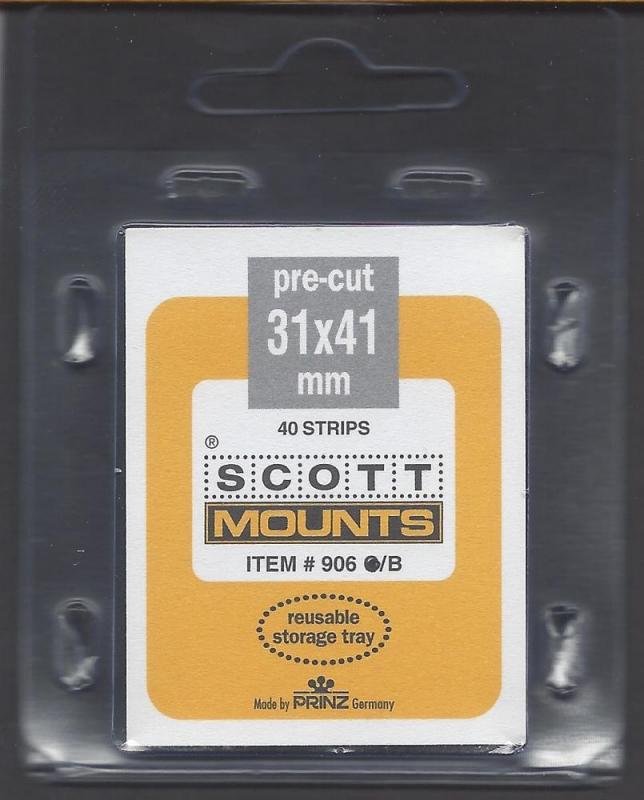 Scott/Prinz Mounts  31x41 Package of 40