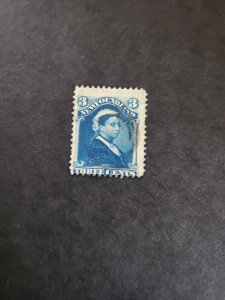 Stamps Newfoundland Scott #34 used