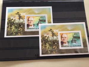 Sir Winston Churchill Upper Volta  mint never hinged stamps A13479