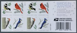 US #5317-5320 MNH Booklet of 4 Birds of Winter (.50)