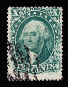 US 31 10c Washington Used Type 1 w/PF Cert F-VF SCV $1250