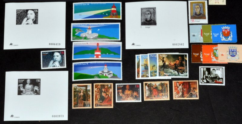1996 Portugal, Azores and Madeira Complete Year MNH +Proofs