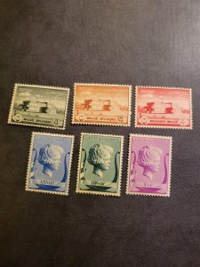 Stamps Belgium B273-8 never hinged