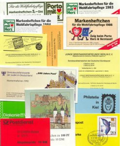Germany 15 MNH booklets