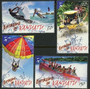 Vanuatu #1079-1082 Extreme Sports Outdoor  Postage Stamps 2014 Mint LH