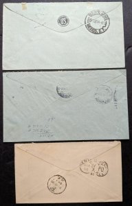 EDW1949SELL : MEXICO Collect of 6 covers & 4 Post cards, some interesting usages