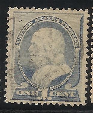 212 1c Used VF Centering