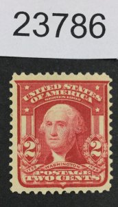 US STAMPS #319 MINT OG H LOT #23786