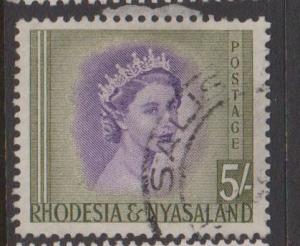 Rhodesia and Nyasaland Sc#153 Used