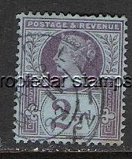 GREAT BRITAIN VICTORIA 114 VFU L581 A