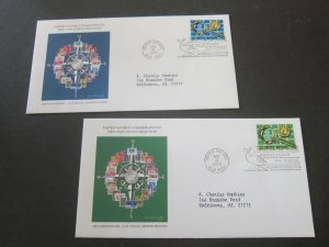 United Nations 1976 Sc 61-2 FDC