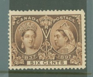 Canada #55 Unused Single (Jubilee) (Queen)