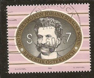 Austria   Scott 1789   Composer    Used
