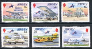 Jersey 2012 Aviation History set SG1643/1648 Unmounted Mint 