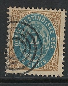 Danish West Indies Scott 7 Used