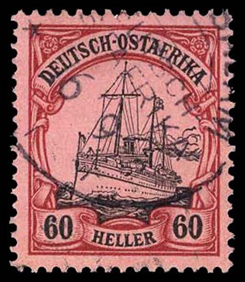 GERMAN EAST AFRICA 29  Used (ID # 96386)