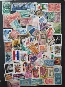 US 100 Different Used Stamp Lot Collection T6062