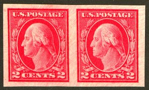 U.S. #413 MINT PAIR OG HR
